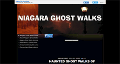 Desktop Screenshot of niagaraghostwalks.com
